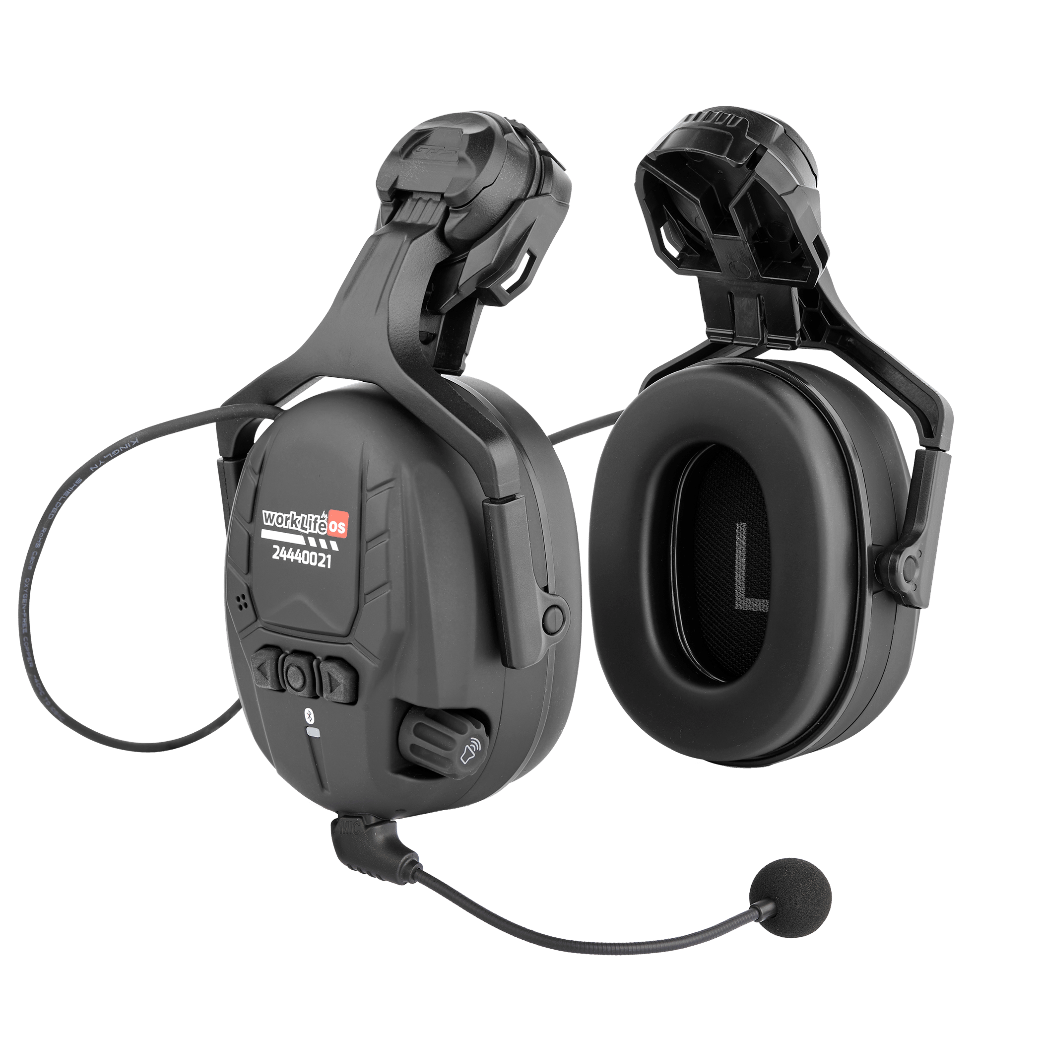 Hjelmhøreværn EP Connect Pro, bluetooth og medhør